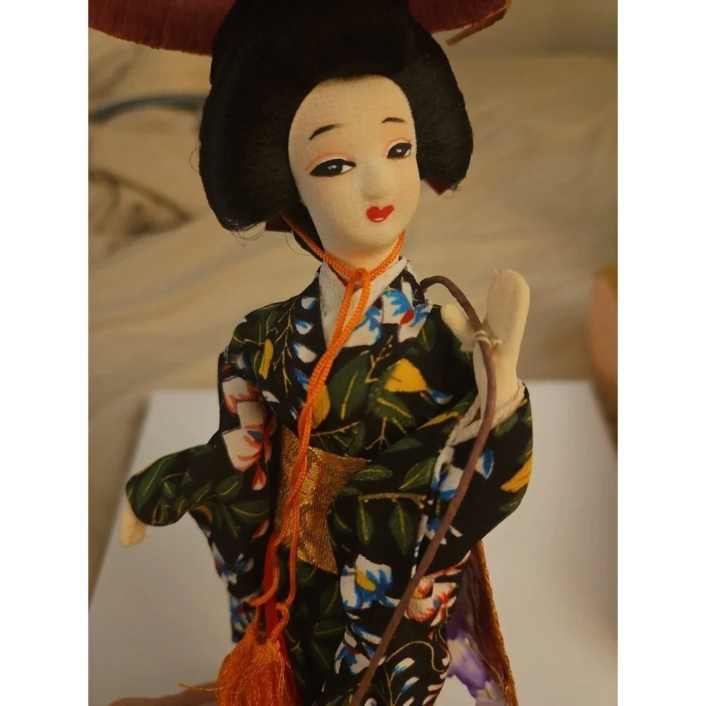 Vintage Japenese Geisha Doll / 10" / FUJIMUSUME‎ - Picture 7 of 10